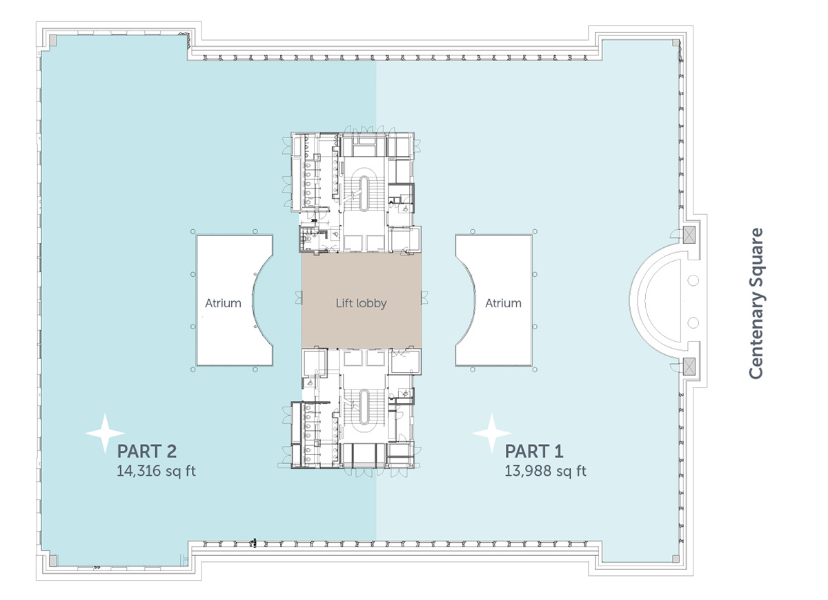 Third Floor Floorplan